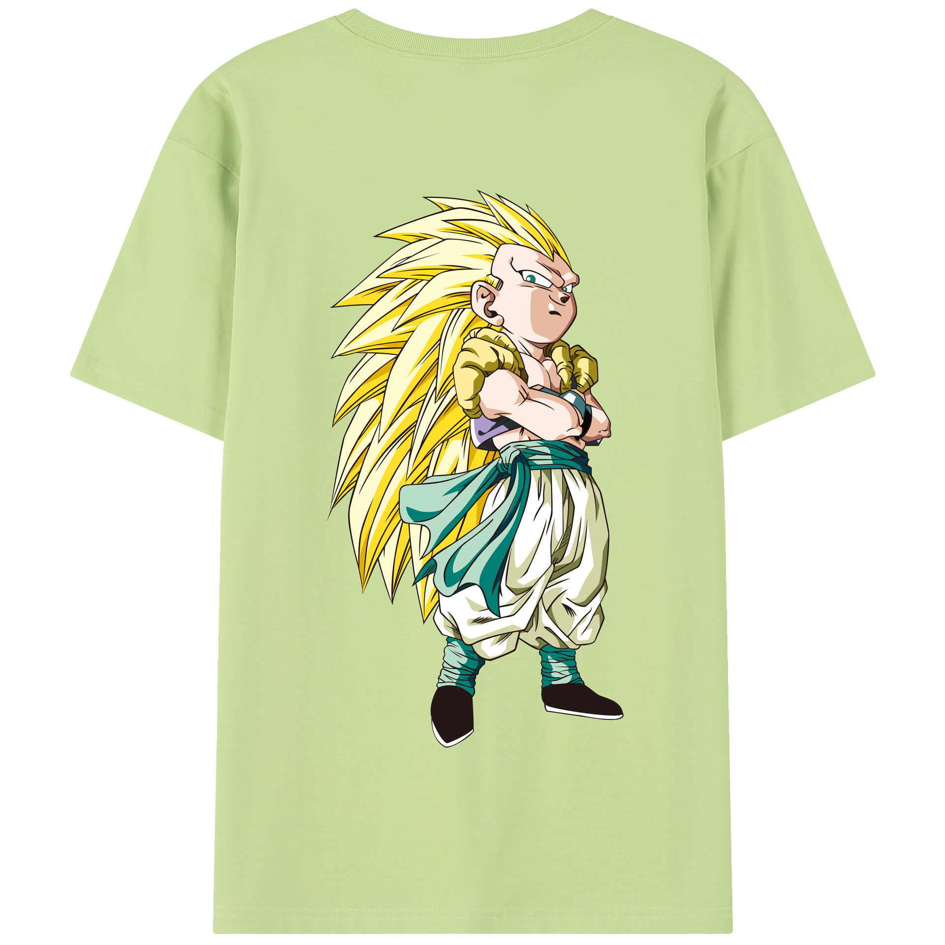 （画像用） ドラゴンボール ベジット DRAGON BALL Vegetto 綿100％半袖Tシャツ（背面プリント）